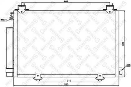 Конденсатор STELLOX 10-45597-SX