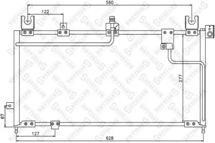 Конденсатор STELLOX 10-45599-SX