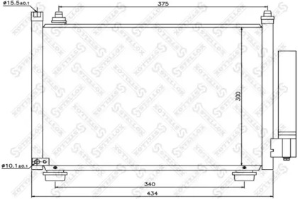 Конденсатор STELLOX 10-45637-SX