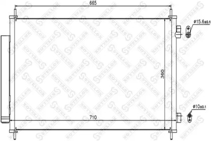 Конденсатор STELLOX 10-45646-SX