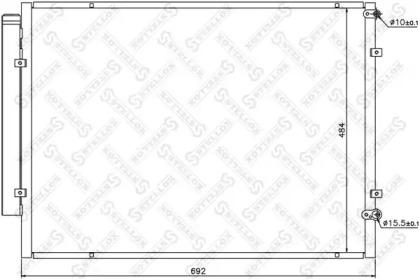 Конденсатор STELLOX 10-45652-SX