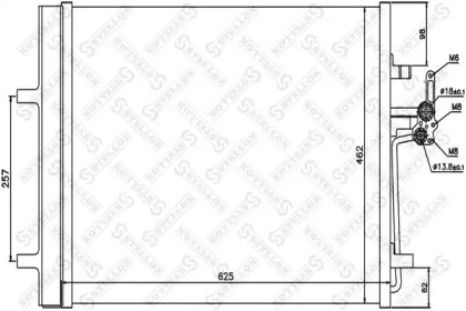 Конденсатор STELLOX 10-45656-SX