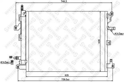 Конденсатор STELLOX 10-45663-SX