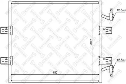 Конденсатор STELLOX 10-45667-SX