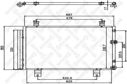 Конденсатор STELLOX 10-45681-SX