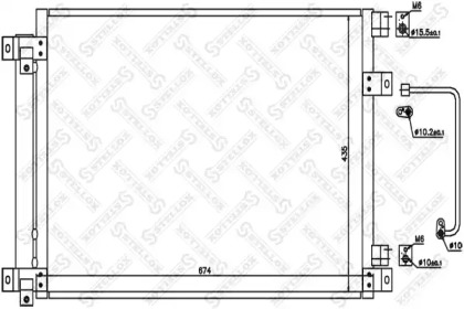 Конденсатор STELLOX 10-45682-SX