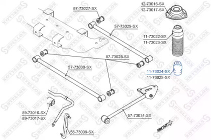 Буфер STELLOX 11-73024-SX