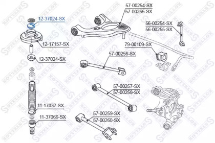 Подшипник STELLOX 12-37024-SX