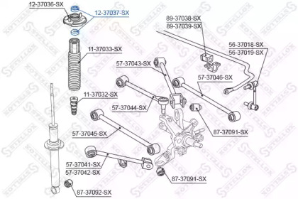 Подшипник STELLOX 12-37037-SX