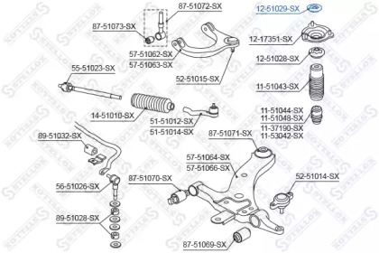 Подшипник STELLOX 12-51029-SX