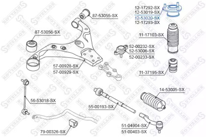 Подшипник STELLOX 12-53020-SX