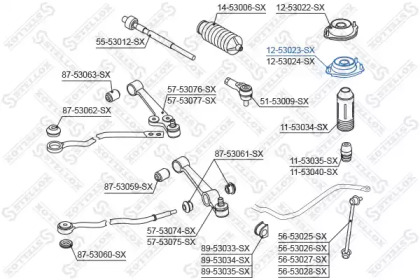 Подшипник STELLOX 12-53023-SX