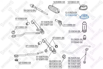 Подшипник STELLOX 12-53024-SX