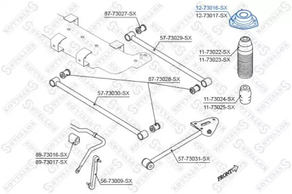 Подшипник STELLOX 12-73016-SX