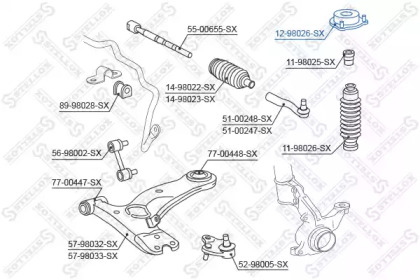 Подшипник STELLOX 12-98026-SX