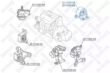 Подвеска STELLOX 25-17250-SX