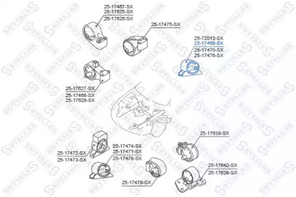 Подвеска STELLOX 25-17469-SX