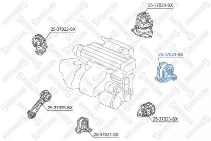 Подвеска STELLOX 25-37024-SX