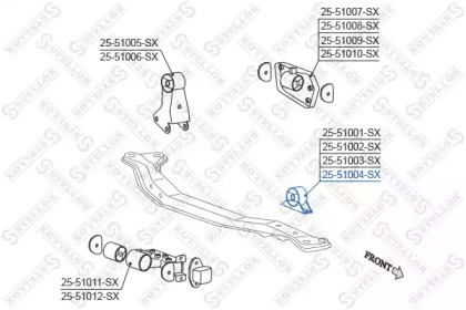 Подвеска STELLOX 25-51004-SX