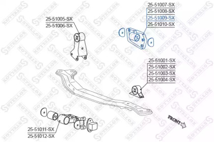 Подвеска STELLOX 25-51009-SX