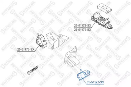 Подвеска STELLOX 25-51177-SX