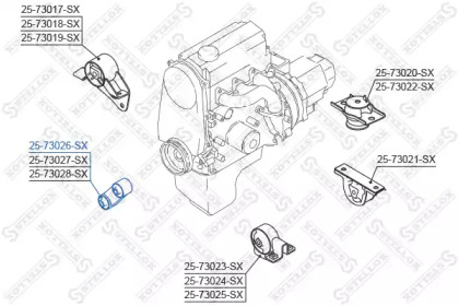 Подвеска STELLOX 25-73026-SX