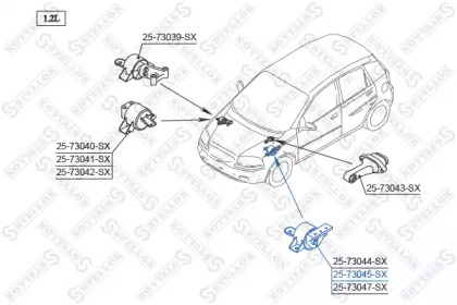 Подвеска STELLOX 25-73045-SX