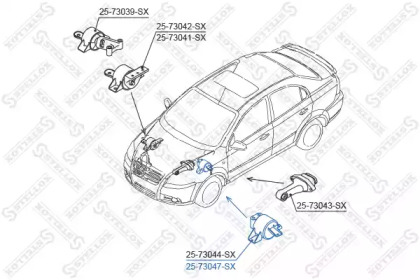 Подвеска STELLOX 25-73047-SX