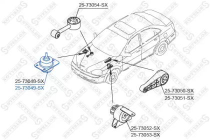 Подвеска STELLOX 25-73049-SX