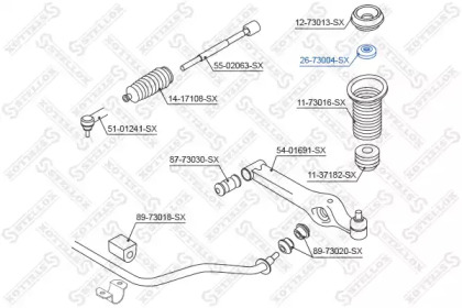 Подшипник STELLOX 26-73004-SX