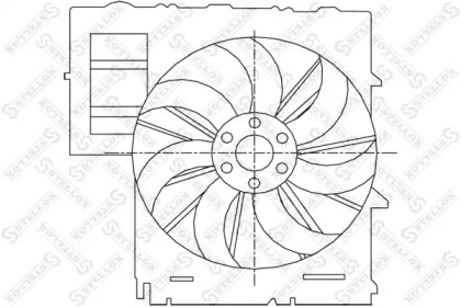 Вентилятор STELLOX 29-99067-SX