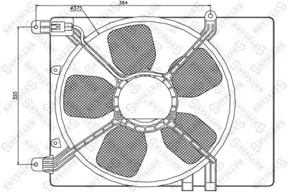 Вентилятор STELLOX 29-99179-SX
