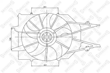 Вентилятор STELLOX 29-99263-SX