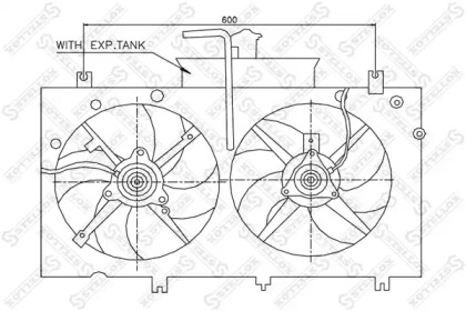 Вентилятор STELLOX 29-99355-SX