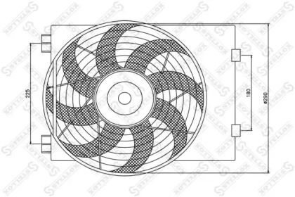 Вентилятор STELLOX 29-99360-SX