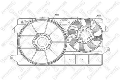 Вентилятор STELLOX 29-99366-SX