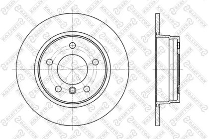 Тормозной диск STELLOX 6020-1525-SX