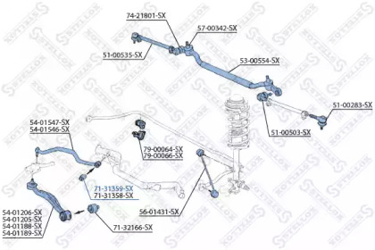 Подвеска STELLOX 71-31359-SX