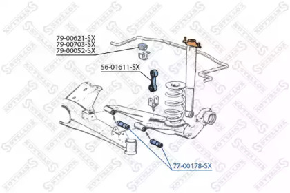 Подвеска STELLOX 77-00178-SX