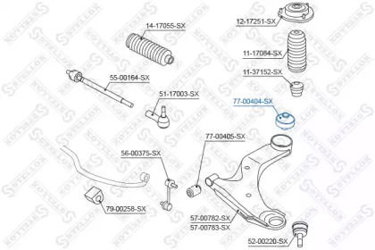 Подвеска STELLOX 77-00404-SX