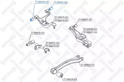 Подвеска STELLOX 77-00425-SX