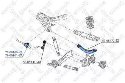 Подвеска STELLOX 79-00100-SX