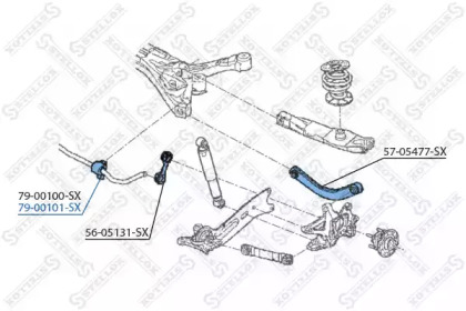 Подвеска STELLOX 79-00101-SX