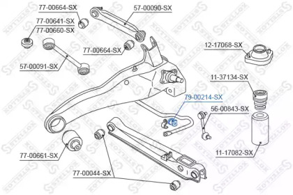 Подвеска STELLOX 79-00214-SX