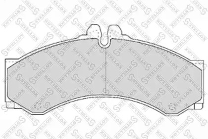 Комплект тормозных колодок STELLOX 85-01415-SX