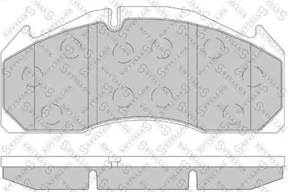 Комплект тормозных колодок STELLOX 85-01423-SX