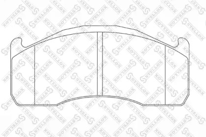 Комплект тормозных колодок STELLOX 85-11466-SX