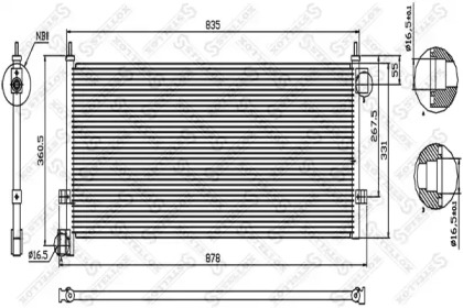 Конденсатор STELLOX 87-28001-SX