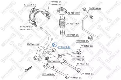 Подвеска STELLOX 87-73019-SX