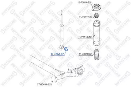 Подвеска STELLOX 87-73025-SX